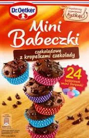 Dr.Oetker Mini Babeczki Czekoladowe Z Kropelkami Czekolady 245 G