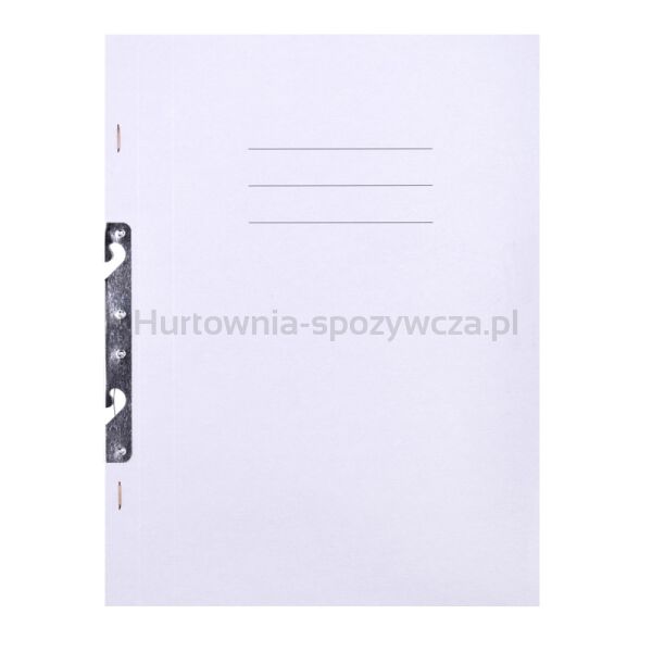 Skoroszyt zawieszkowy OFFICE PRODUCTS Budget, karton, nadruk, 1/1, A4, 250gsm, biały