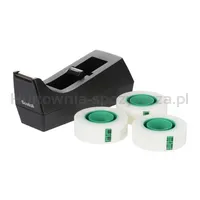 Taśma Biurowa Scotch® Magic™ (Sm3-12), Matowa, Z Dyspenserem, 19Mm, 33M, 3Szt., Podajnik C-38 Czarny Gratis - 3