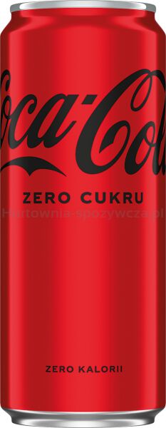 Coca-Cola Zero, puszka, 0,33l 