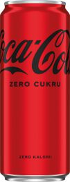 Coca-Cola Zero, puszka, 0,33l 