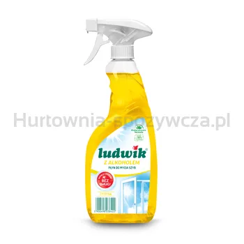 Ludwik Płyn Do Szyb I Glazury 600 Ml Z Alkoholem Cytryna
