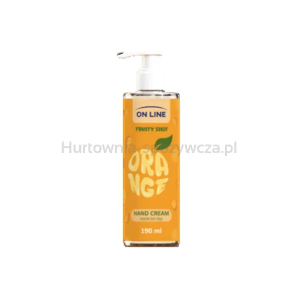 ON LINE Fruity shot Orange krem do rąk 190ml