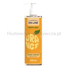 On Line Fruity shot Orange krem do rąk 190ml