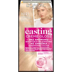 L'Oreal Paris Casting Creme Gloss Farba Do Włosów 1021 Jasny Perłowy Blond 180 Ml