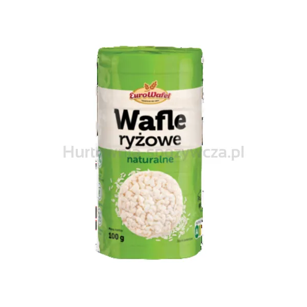 Eurowafel Wafle ryżowe naturalne 100g