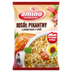 Zupa Amino Nudle Rosół Pikantny Błysk 58 G Unilever