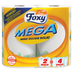 Ręcznik Kuchenny Foxy Mega 2 Rolki (2 Warstwy)