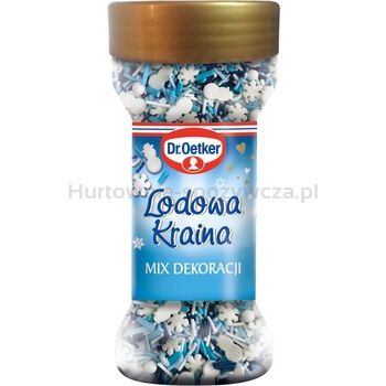 Dr.Oetker Lodowa kraina mix dekoracji 48 g