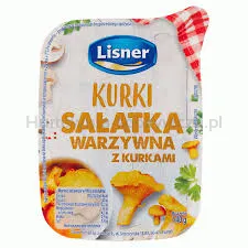 Lisner Sałatka Warzywno-Jajeczna Z Kurkami 140G