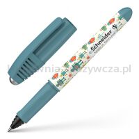 Pióro kulkowe SCHNEIDER Zippi Cool Robots, M, niebieskie - 5