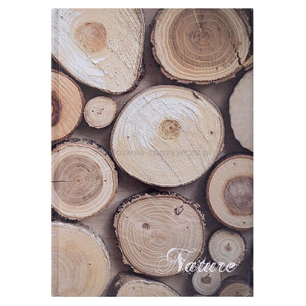 Office Products Brulion, Nature, A5, w kratkę, 96 kart., mix  - 2