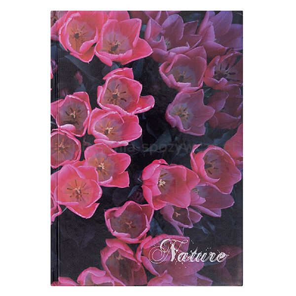 Office Products Brulion, Nature, A5, w kratkę, 96 kart., mix  - 3