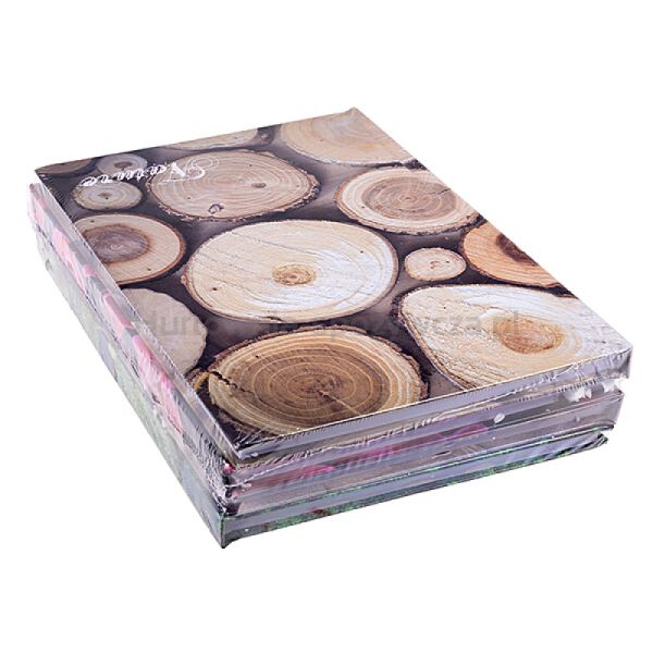 Office Products Brulion, Nature, A5, w kratkę, 96 kart., mix  - 6