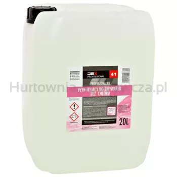 Jax Professional Płyn myjący do zmywarek bez chloru „41” 20L