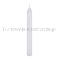 Świeca stołowa prosta DONAU HOME, 20x170 mm, 10 szt., biała - 2