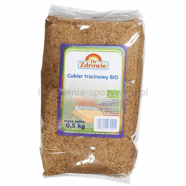 Cukier Trzcinowy Bio 500 G