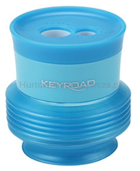 Temperówka KEYROAD Stretch Expandable, plastikowa, podwójna, blister, mix kolorów - 5
