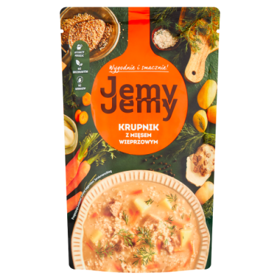 *Jemyjemy Krupnik Z Mięsem Wieprzowym 450 G