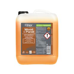 Płyn CLINEX Wood&Panel, do mycia laminowanych podłóg drewnianych i lakierowanych, 5l