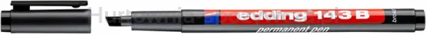 Edding Foliopis permanentny e-143 B  1-3mm czarny 