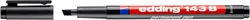 Foliopis permanentny e-143 B EDDING, 1-3mm czarny