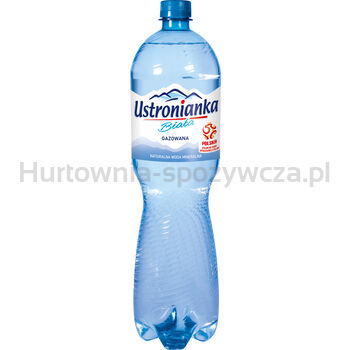 Woda Ustronianka Gazowana 1,5L