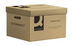 Pudło Archiwizacyjne Q-Connect, Karton, Zbiorcze, Szare