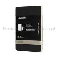 Moleskine Notes reporterski PRO PAD P (9x14 cm), 96 stron, czarny - 8