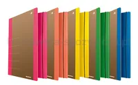Donau Teczka Z Gumką Life, Karton, A4, 500Gsm, 3-Skrz., Różowa  - 2