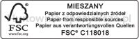 Donau Teczka z gumką Life, Karton, A4, 500gsm, 3-skrz., różowa  - 3