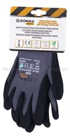 Rękawice DONAU SAFETY Flex, kat. II, rozm. 7, szare - 4