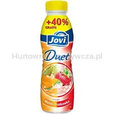Jovi Jogurt Duet Jagoda Wiśnia 350G