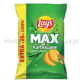 Lay's Max Karbowane Green onion 150 g