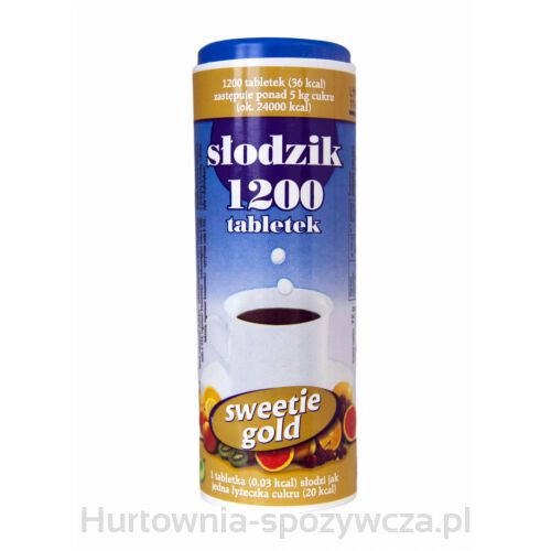 Słodzik Sweetie Gold 1200 Tabletek 72G