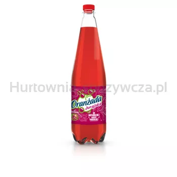 Jurajska oranżada czerwona napój gazowany 20% soku butelka pet 1,25L kaucja