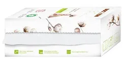 Ręczniczki higieniczne bawełniane suche dla dzieci i niemowląt 50szt BIO