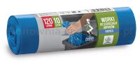 Worki do segregacji odpadów ANNA ZARADNA, papier, 120 l, 10szt., niebieskie, niebieski