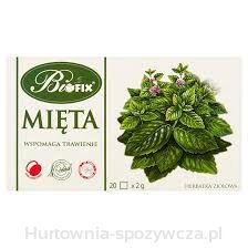 Bifix Mięta Herbatka Ziołowa Ekspresowa 20x2g