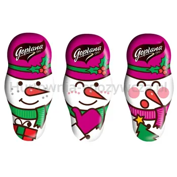 Goplana Bałwanek Figurka o smaku karmelowym w czekoladzie 30 g