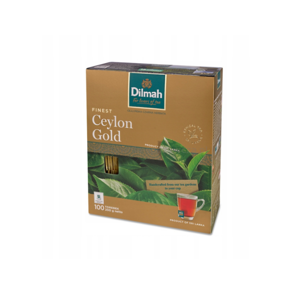 Dilmah Ceylon Gold 100 koperty x2g