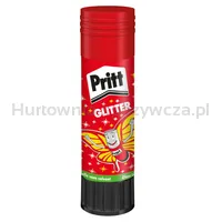 Klej w sztyfcie PRITT z brokatem, 20g, mix kolorów - 3