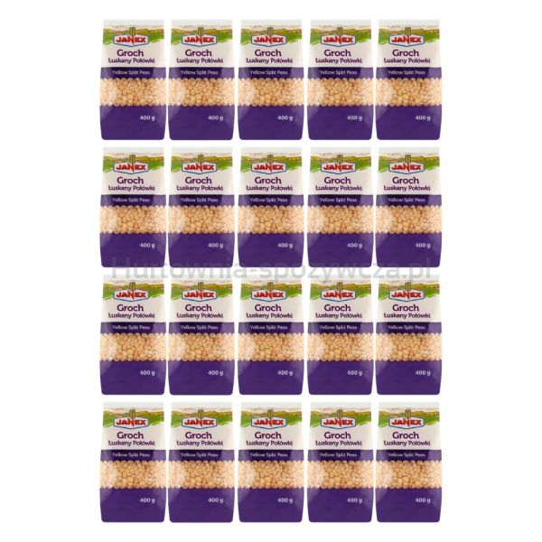 Janex Groch Połówki 400g x 20 sztuk