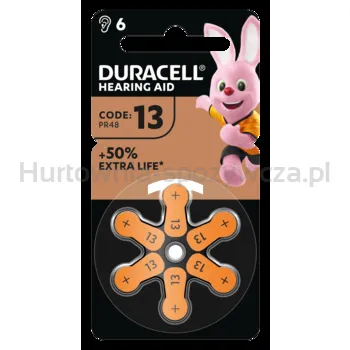 Duracell Baterie Słuchowe Ha13 6Szt 