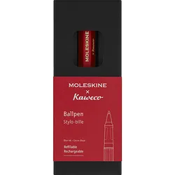 KAWECO X MOLESKINE długopis, czerwony