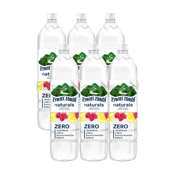 Woda Żywiec Zdrój Naturals Cytryna - Malina 1,2 L