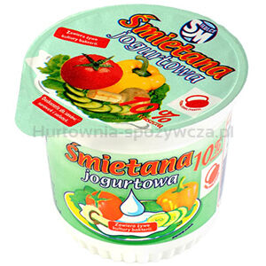 Śmietana Siedlce Jogurtowa 9% 350 Ml
