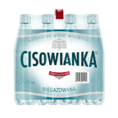 Woda Cisowianka Niegazowana 500 Ml X 12 Sztuk