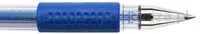 Długopis żelowy DONAU z wodoodpornym tuszem 0,5mm, niebieski - 2