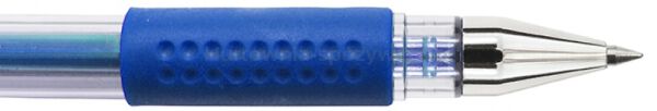 Długopis żelowy DONAU z wodoodpornym tuszem 0,5mm, niebieski - 2